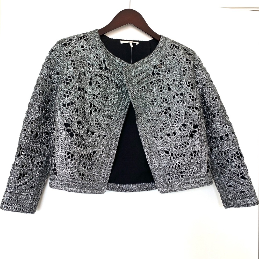 ▪️Maje▪️Cropped Textured Jacket 🔥 - Picture 2 of 8